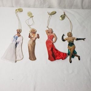 The glamorous Miss Monroe ornament collection